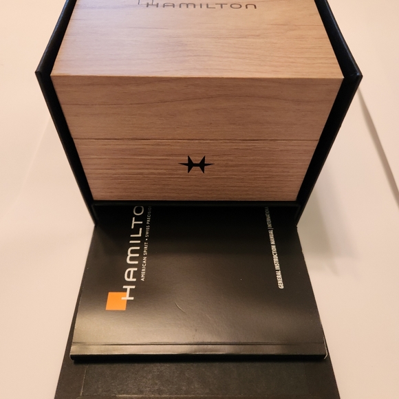 Hamilton khaki Automatic Swiss Made 42mm Aviation Blue Dial - Picture 10 of 12